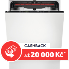 Vestavné myčky nádobí v akci CashBack